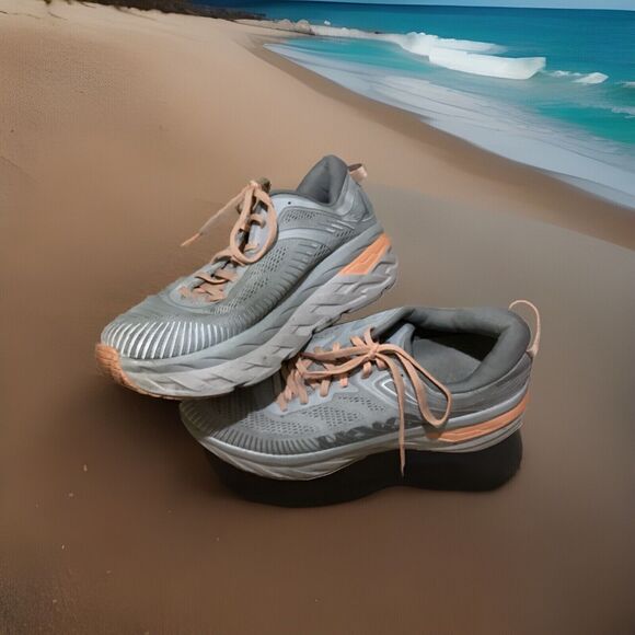 Hoka Shoes - Hoka One One W Bondi 7 Running Shoes 1110519 Womens Size 10 BACK TO SCHOOL!